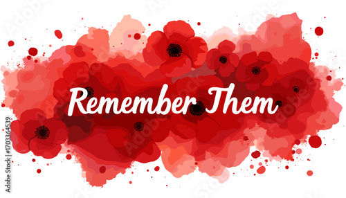 Remembrance Day banner, Remembrance Day poster, Lest We Forget banner, poppy flower design, Armistice Day poster, Veterans Day banner, memorial day remembrance, red poppy poster, military tribute bann