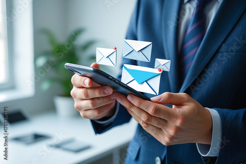 Never miss an important message again. Get instant, secure email notifications directly on your mobile device.