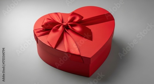 Give the gift of love with this beautiful heart shaped box tied with a satin ribbon perfect for Valentine