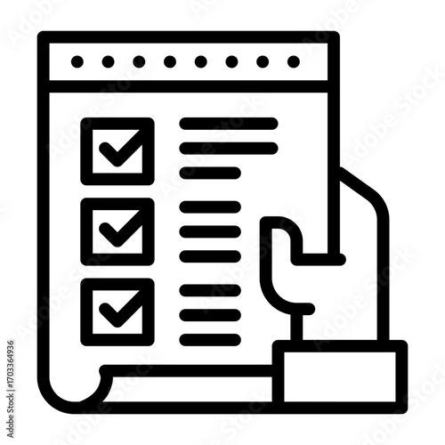 Project Plan Checklist Icon