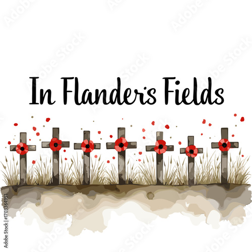 Remembrance Day banner, Remembrance Day poster, Lest We Forget banner, poppy flower design, Armistice Day poster, Veterans Day banner, memorial day remembrance, red poppy poster, military tribute bann