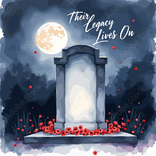 Remembrance Day banner, Remembrance Day poster, Lest We Forget banner, poppy flower design, Armistice Day poster, Veterans Day banner, memorial day remembrance, red poppy poster, military tribute bann