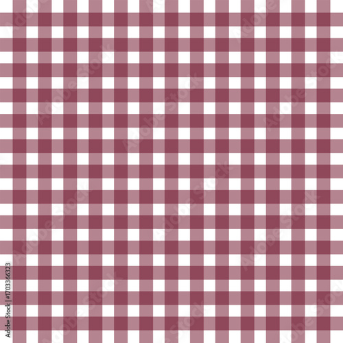 Seamless Colorful Checkered Plaid Pattern Background for Fabric, Textile, Wallpaper, Tablecloth, Wrapping Paper, and Digital Design Textures