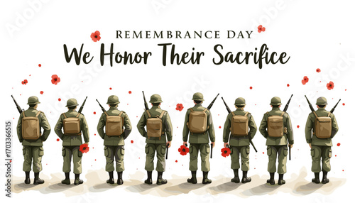 Remembrance Day banner, Remembrance Day poster, Lest We Forget banner, poppy flower design, Armistice Day poster, Veterans Day banner, memorial day remembrance, red poppy poster, military tribute bann