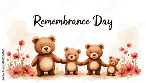 Remembrance Day banner, Remembrance Day poster, Lest We Forget banner, poppy flower design, Armistice Day poster, Veterans Day banner, memorial day remembrance, red poppy poster, military tribute bann