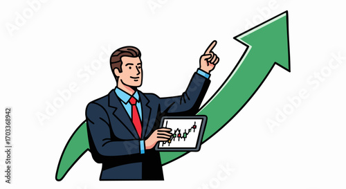 Business Growth, Success, and Financial Progress.