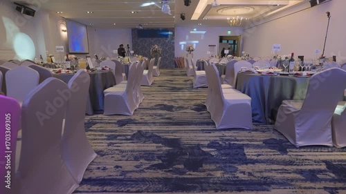 Wedding banquet hall, wedding restaurant layout, wedding layout