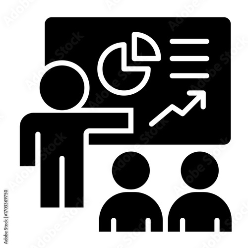 Business Presentation with Charts