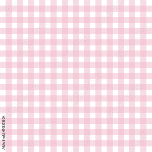 Seamless Checkered Plaid Gingham Pattern Background for Fabric, Textile, Wallpaper, Wrapping Paper, Tablecloth, and Digital Decorative Design