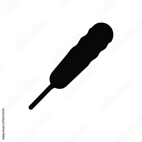 Corn Dog Silhouette
