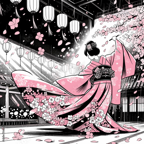 花吹雪の夢