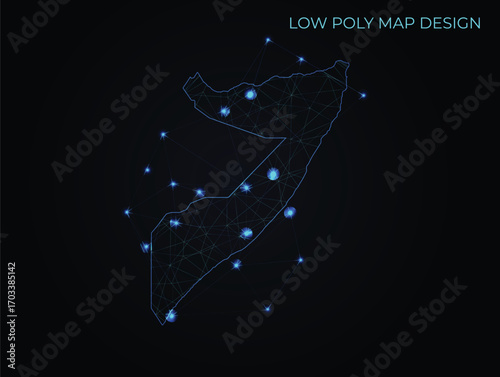 abstract digital networking connectivity vector map design	