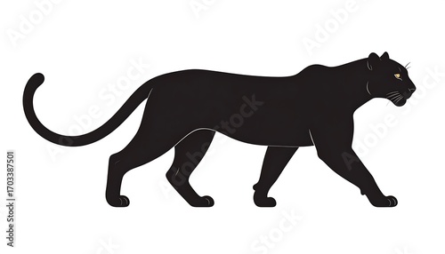 Wallpaper Mural Profile view of a black panther Torontodigital.ca