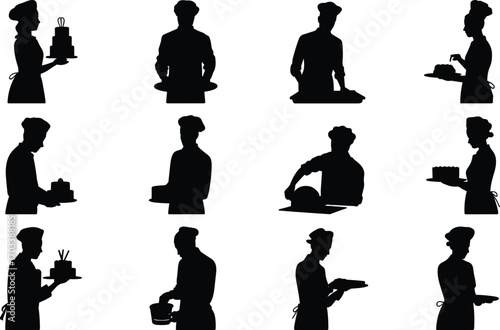 Waiters and waitresses serving food, restaurant staff, food service industry, serving dishes, hospitality workers, restaurant service, catering team, food delivery, customer service
