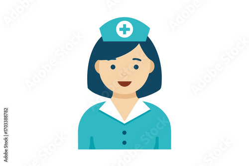 vector illustration of a doctor