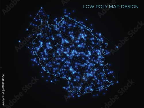 abstract digital networking connectivity vector map design	