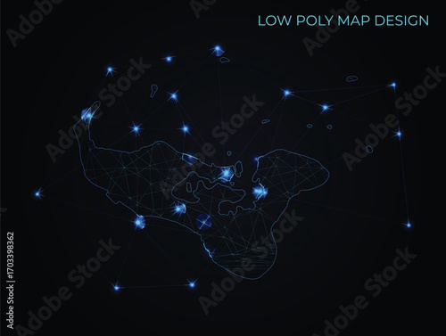 abstract digital networking connectivity vector map design	