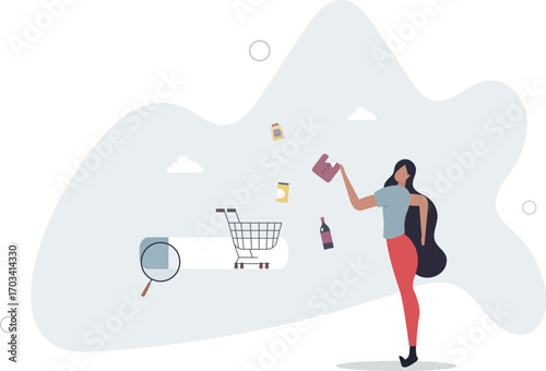 SEO, Search Engine Optimization, customer search online and buy from website, conversion rate concept.life and employment of people.