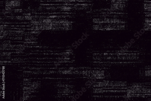 Abstract retro style on dark grey gradient on featuring rough grunge effects textures background. 