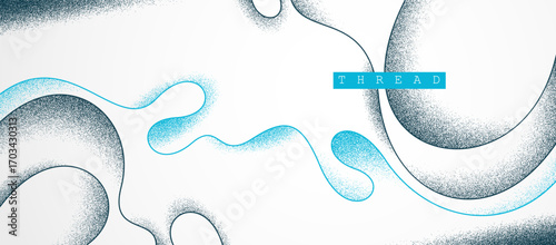 Antistress concept vector abstract background, thin curvy lines and textures minimal abstraction, flowing linear minimalist art, flowing wavy fluid backdrop.