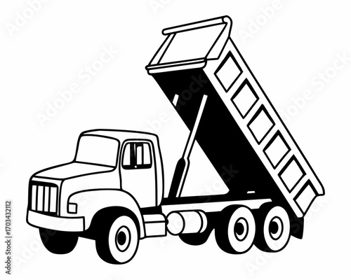  dump truck icon