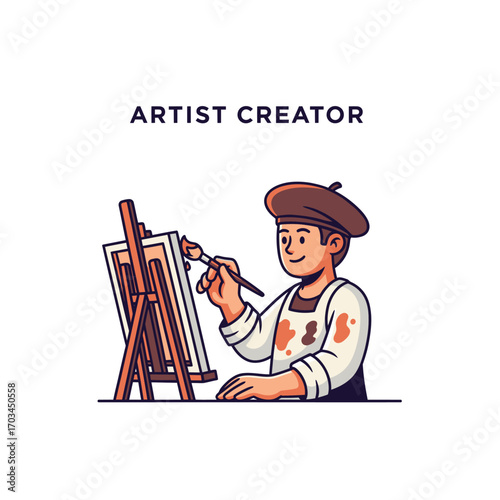 painter artist creator artist, drawing, art, painter, 