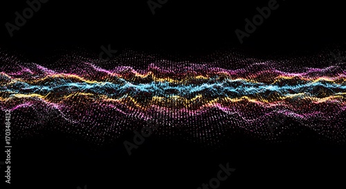 Chromatic Particle Flow: A Digital Wave