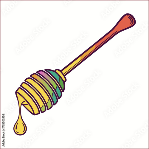 Honey vector