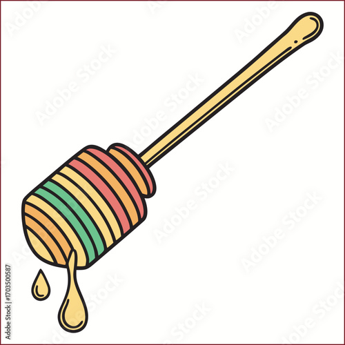 Honey vector