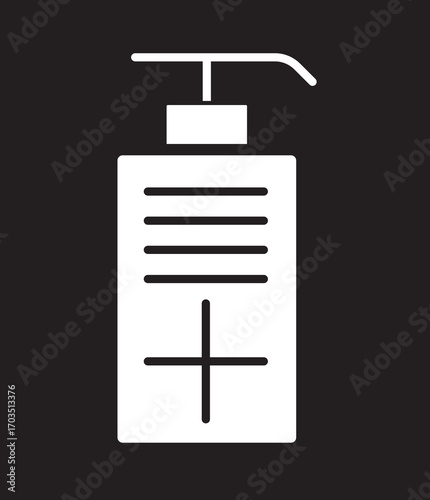 Water bottle icons. stroke line and black solid icons. Protein shake icon in black modern and lines. Soda icon set. soda can sign. for mobile concept and web design. vector illustration on white backg