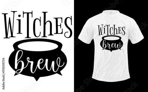 Mysterious witches brew cauldron with bubbling potion and magical elements
