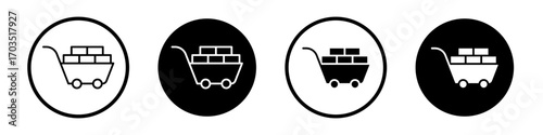 Raw material icons pack in black and white versions for web.