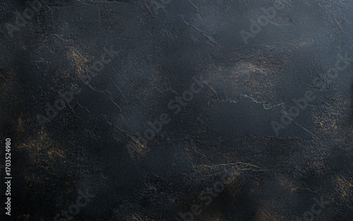 Rough Grunge Background with Gold-Streaked Cement
