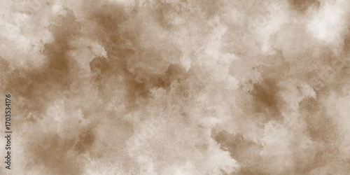 Old brown paper parchment background design,Watercolour texture for cards, flyers, poster. watercolour banner. Stucco. Wall.coffee shop banner template. Hand drawn aquarelle fill.