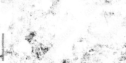 Distressed grain texture vector illustration dirt messy splash overlay and black and white Dust,Black and white dust grain texture with distressed grunge background.Grain noise rusted white effect, gr