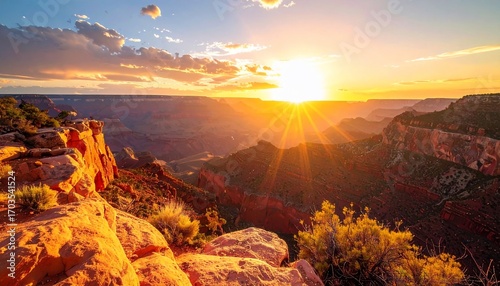 Grand Canyon Sunset: A Majestic Arizona Vista