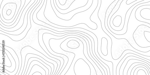 Abstract topography pattern seamless lines sea map modern design white background,fresh contour map texture backdrop digital print texture,Panorama view gradient multicolor.