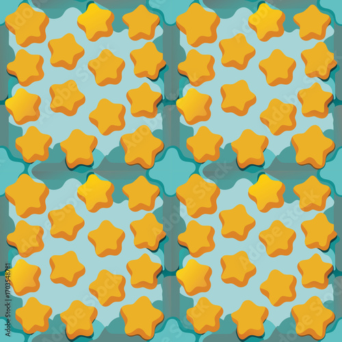 Seamless Star Pattern