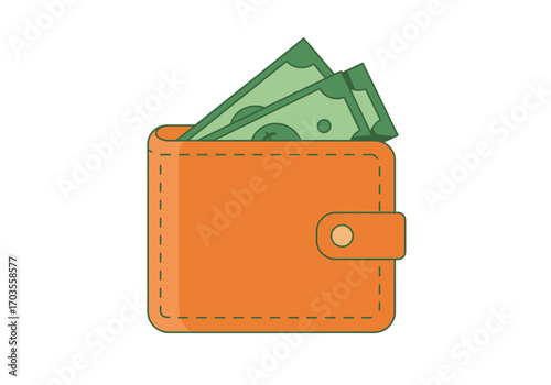 wallet with money