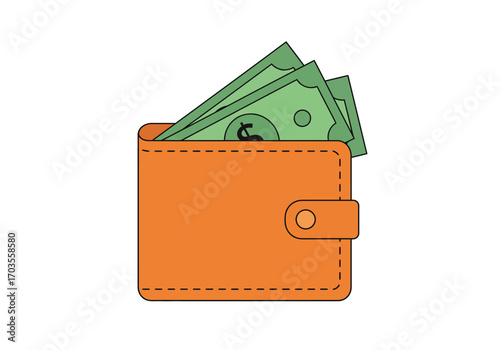 wallet with money