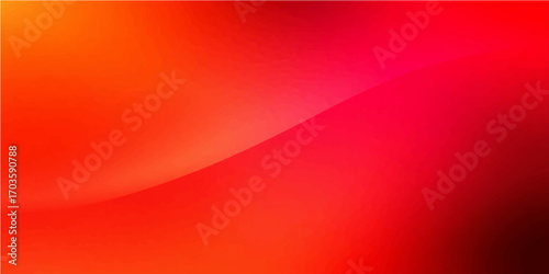 Abstract red wave lines create a soft, smooth silk texture for a modern digital wallpaper design