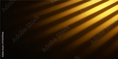 Abstract golden light and motion lines create a vibrant energy pattern for this colorful design backdrop