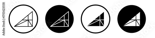 Joist icon collection in black and white filled and outlined style for web.