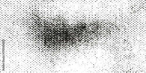 Monochrome seamless vector pattern of water droplets on a glass surface