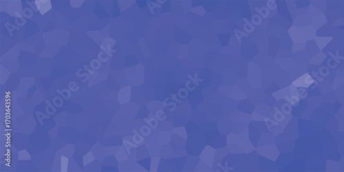 A seamless crystalline structure of various indigo tones with geometric fragmentation creates an appealing visual concept