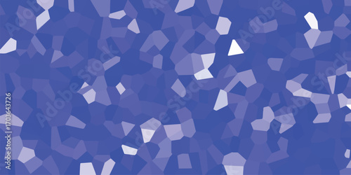 Abstract mosaic background design in various shades of blue suitable for digital art and graphic design projects and creative visuals