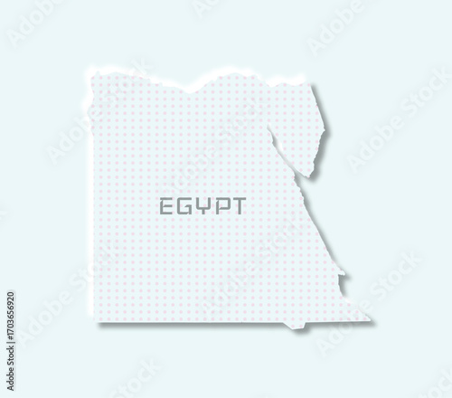 Stylish Egypt map — perfect for travel, culture, and educational presentations.