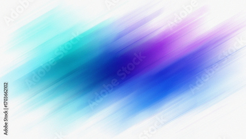 Diagonal Streaks of Cyan Blue and Purple Abstract Background Keywords: abstract, background, motion, blur, diagonal, streaks, cyan, blue, purple, gradient, light, color, movement, dynamic, energy