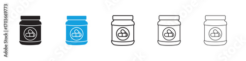 Supplement Icon collection for web design