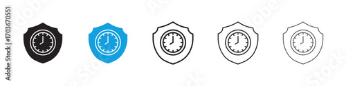 Save time Icon collection for web design